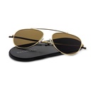 ThinOptics sun Aviator braun