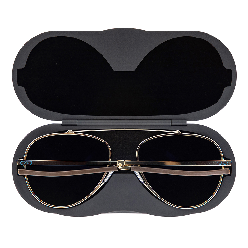 ThinOptics sun Aviator braun