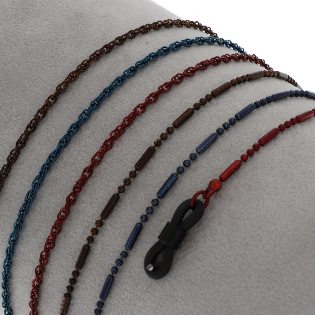 metallic color chains 