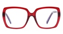 F&L Eyedentity Grown Up Red