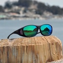 Cocoons black green mirror (M)