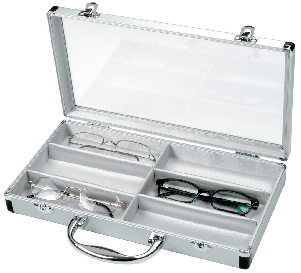 6-slot cleartop case