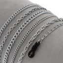 aluminium chains set silver