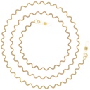 feine Metallkette gold