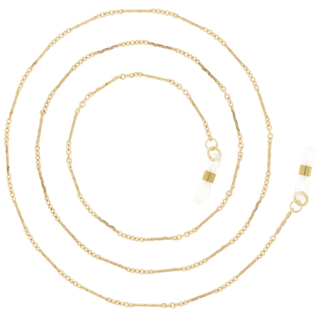 feine Metallkette gold
