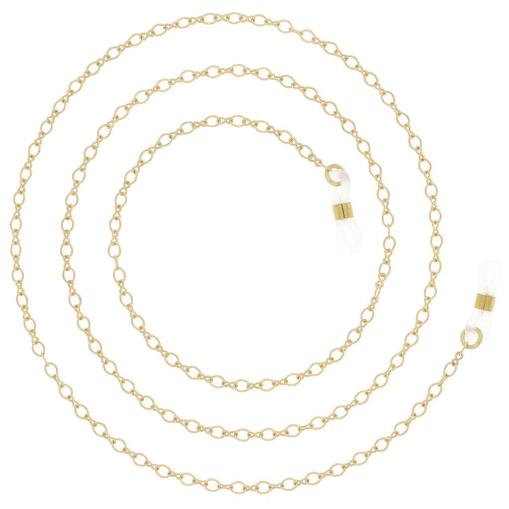 feine Metallkette gold