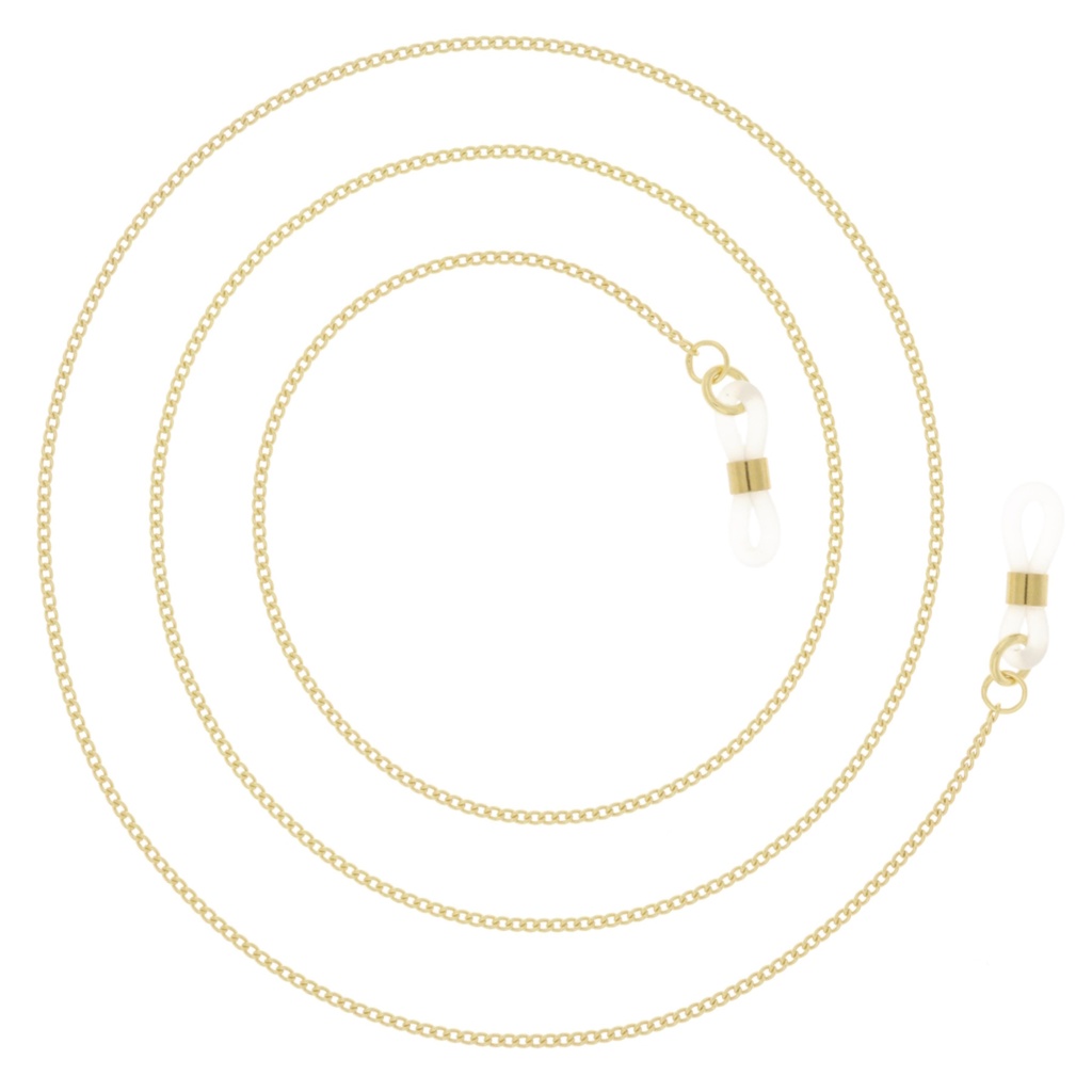 feine Metallkette gold