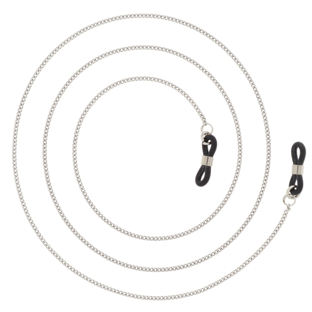 thin metal chain white