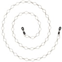 große Fantasie Kette weiß
