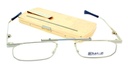 Kan-Di foldable reading glass with metal case