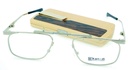 Kan-Di foldable reading glass with metal case