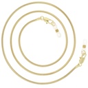 klassische Metallkette gold