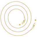 klassische Metallkette gold