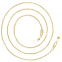 klassische Metallkette gold