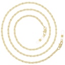 klassische Metallkette gold