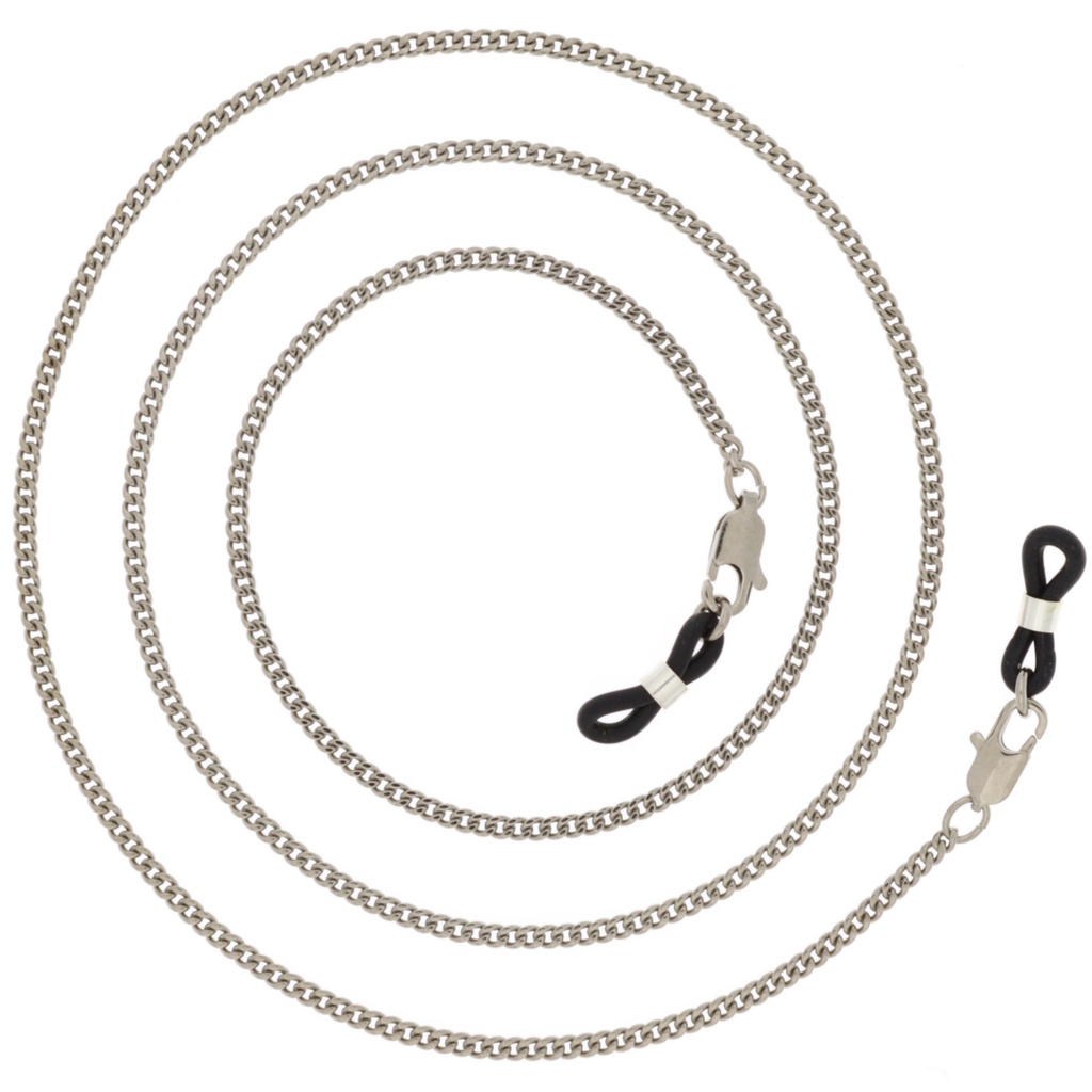 classic curb chain palladium plated