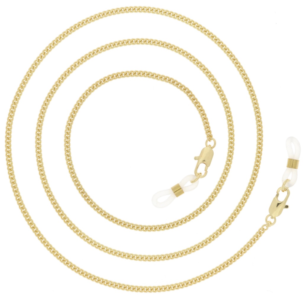 classic curb chain gold plated