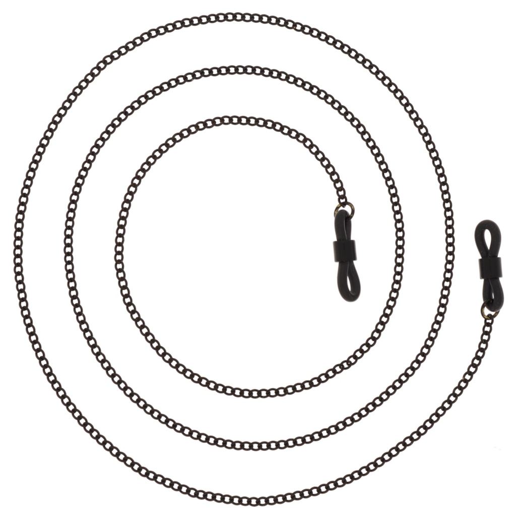 Metallkette schwarz