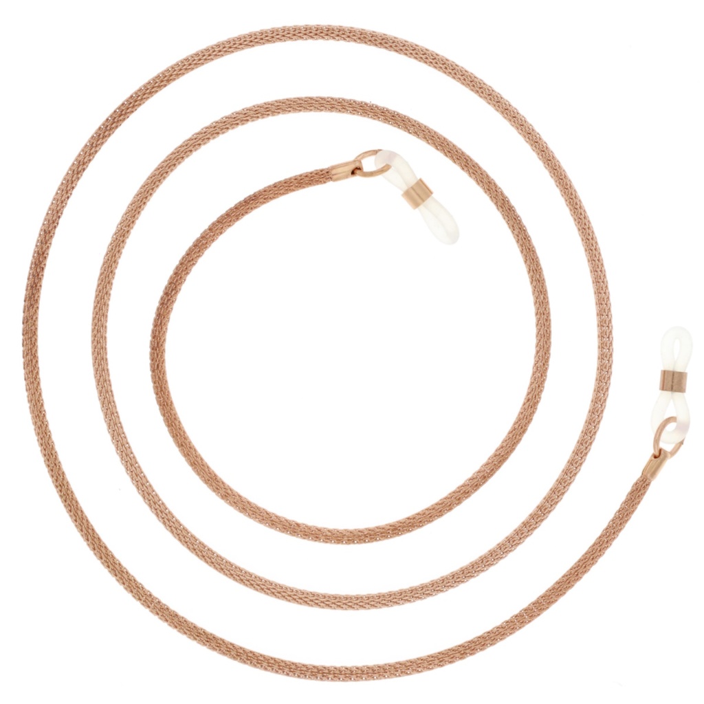 Milanese chain rose gold plated
