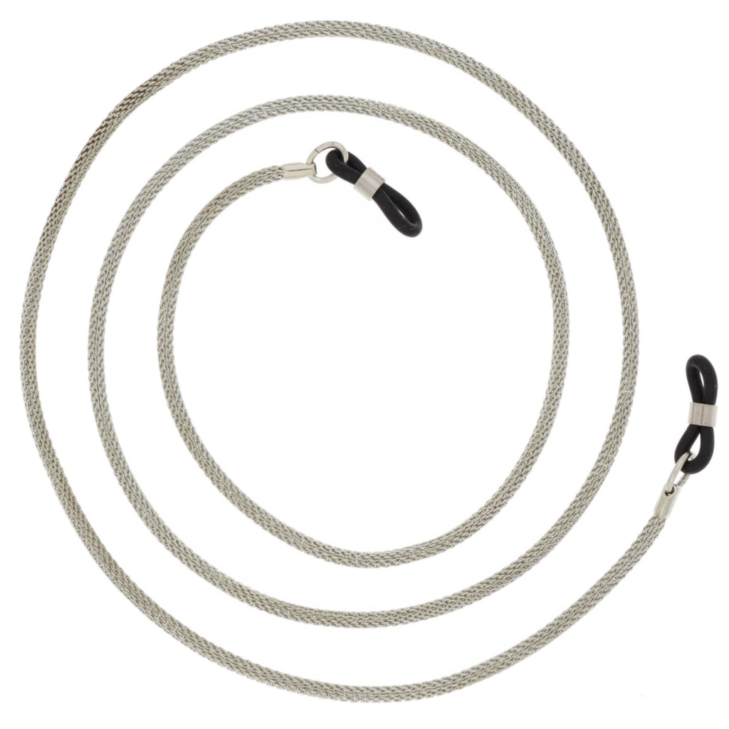 Milanese chain white