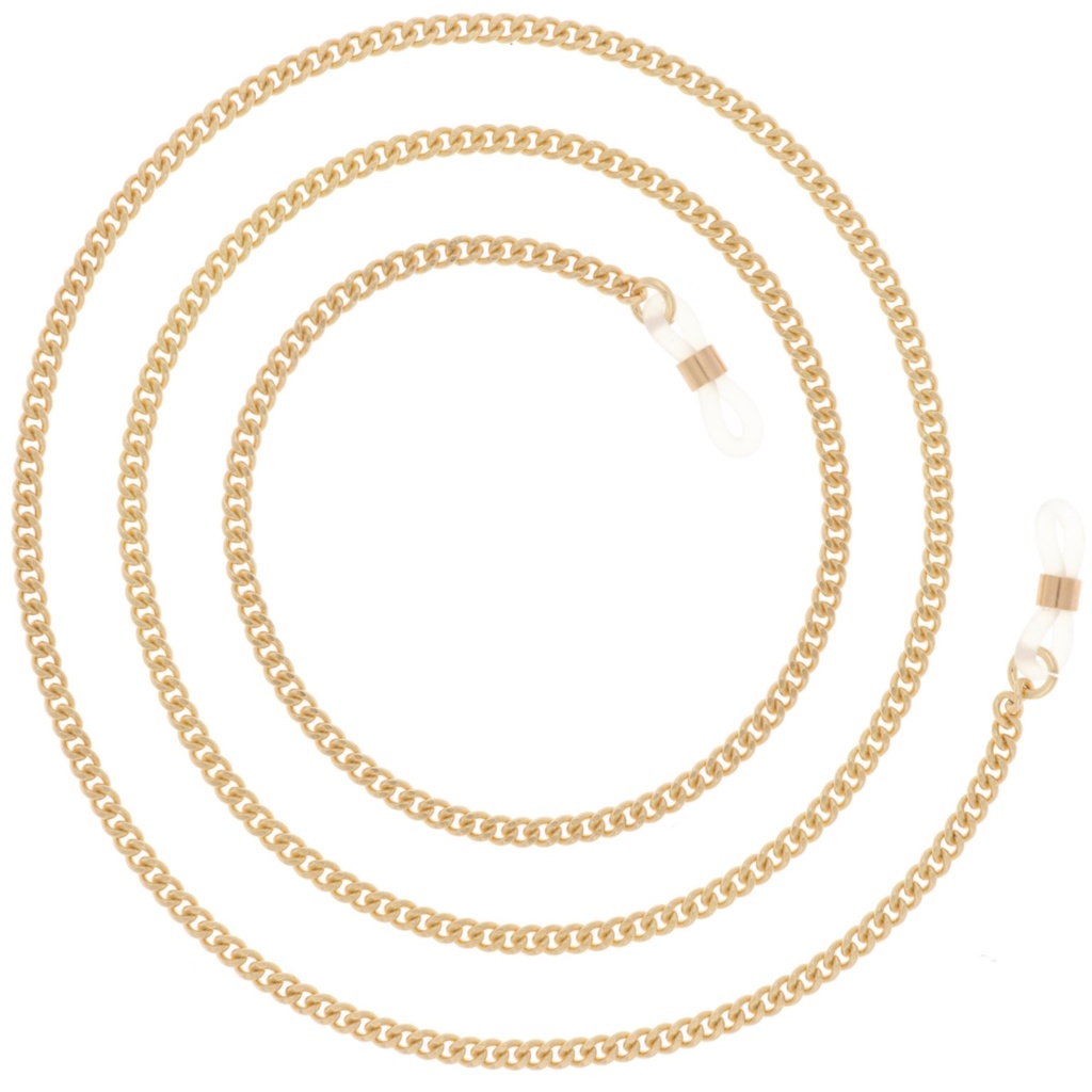 curb chain chain rose gold plated
