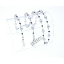 pearls & hematit chain