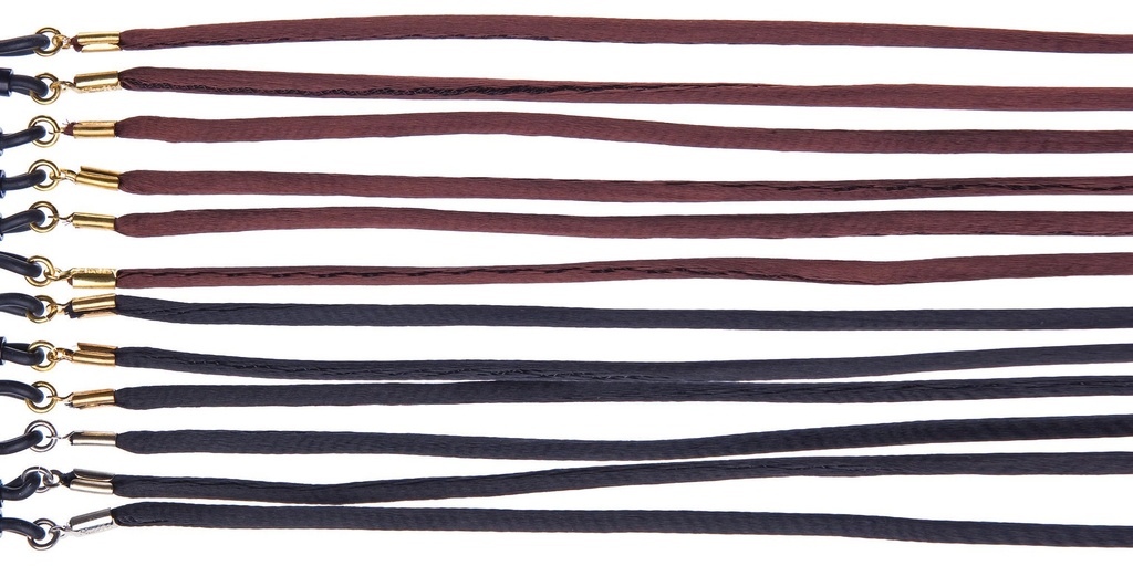 silk cords brown
