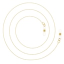 super feine Metallkette