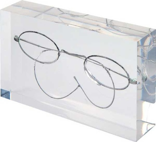 [5550-b] Acrylblock Schubertbrille