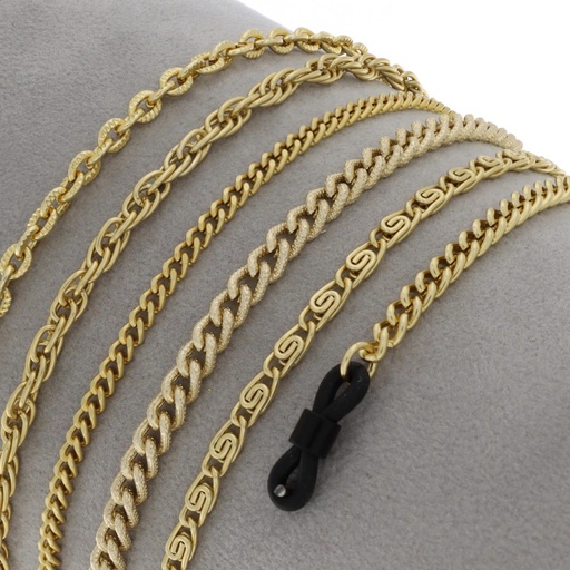 [kex1] Aluminiumketten Set gold