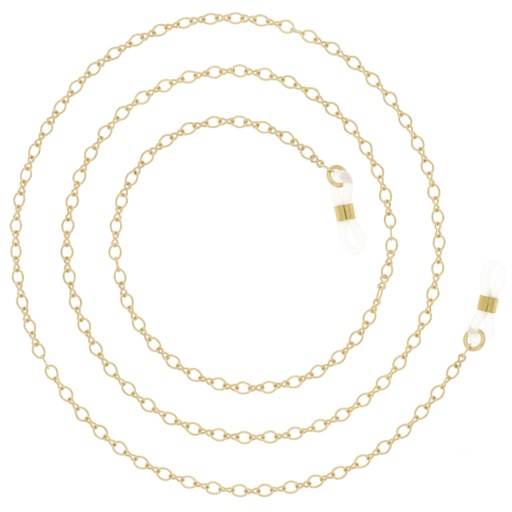 [92g] feine Metallkette gold