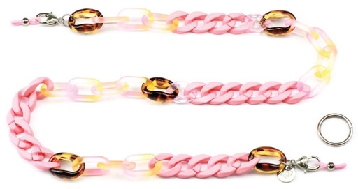 [FRA9088] F&L spectacle chain pink garden
