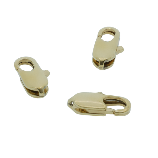 [karab-12g] chain clasp 12mm gold color