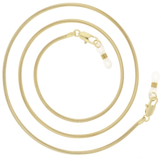 [901g] klassische Metallkette gold