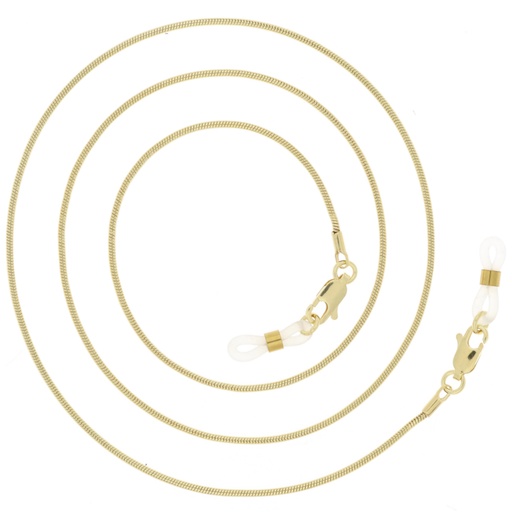 [904g] klassische Metallkette gold
