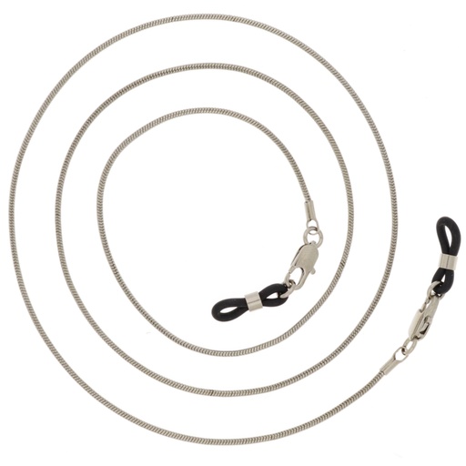 [904w] classic metal chain palladium