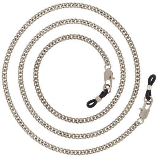 [27w] classic metal chain palladium