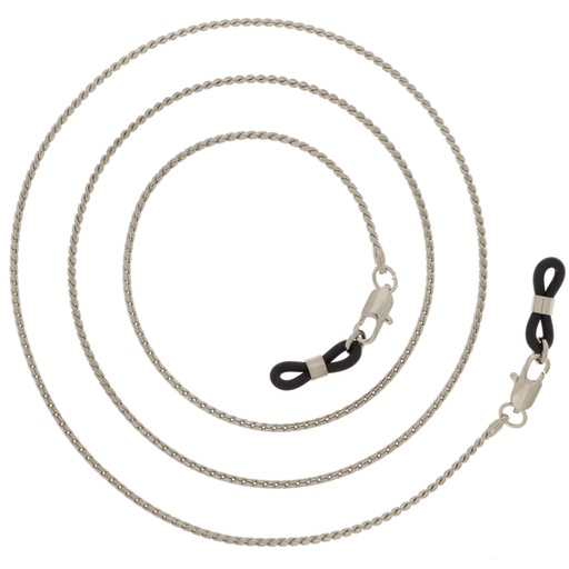 [26w] classic metal chain palladium