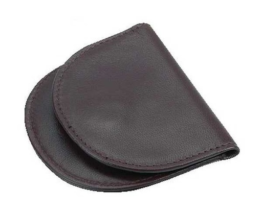 [696b] case for monocle with support ring brown