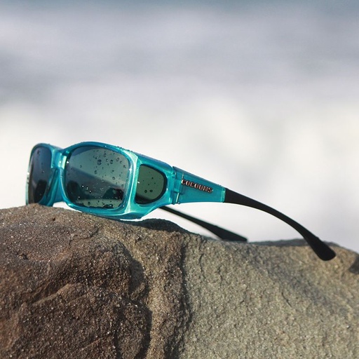Cocoons aqua grau