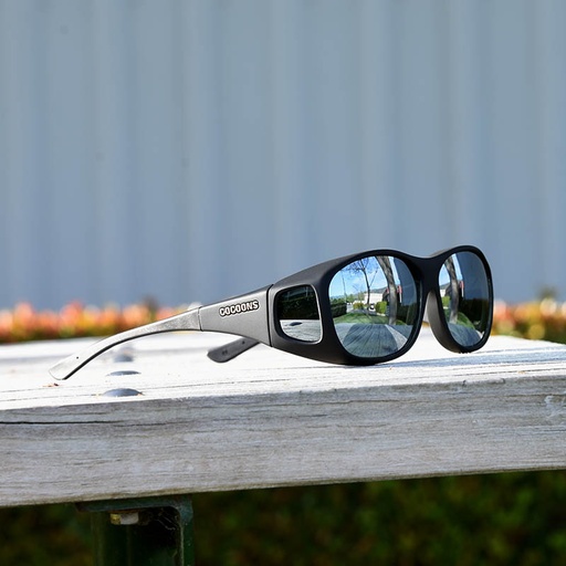 Cocoons schwarz silber mirror