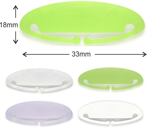 Preisschilder 5714 oval Pack mit 50 Stk.