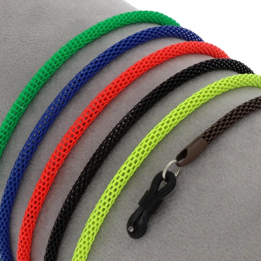 Metal chains colored 