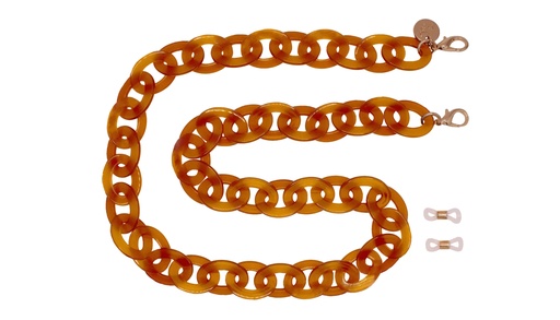 [FL50127] F&L acetate chain burnt yellow