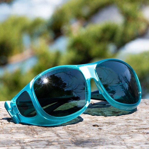 [C3018G] Cocoons aqua grau (L) 